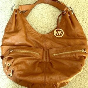 Michael Kors Brown leather purse/bag